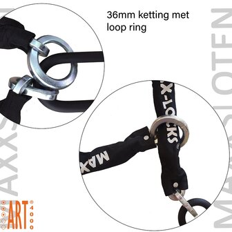 Black Friday | Scooterslot ART 3 Maxx-Locks Naseby - 120 cm