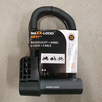 Maxx-Locks Huntly Beugelslot + Kabel ART2 - 20cm