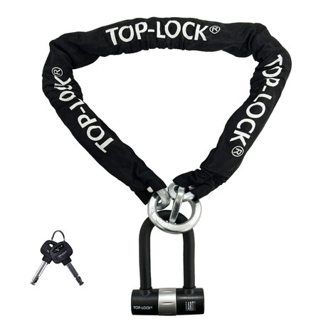 Top Lock kettingslot ART4 120cm loop + verlengde U-beugel