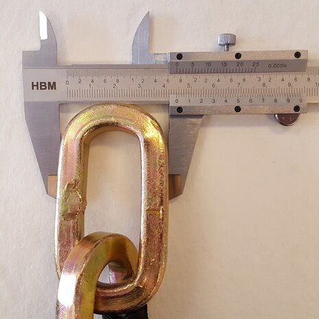 Black Friday | Top Lock Kettingslot ART4 met los hangslot - 150 cm